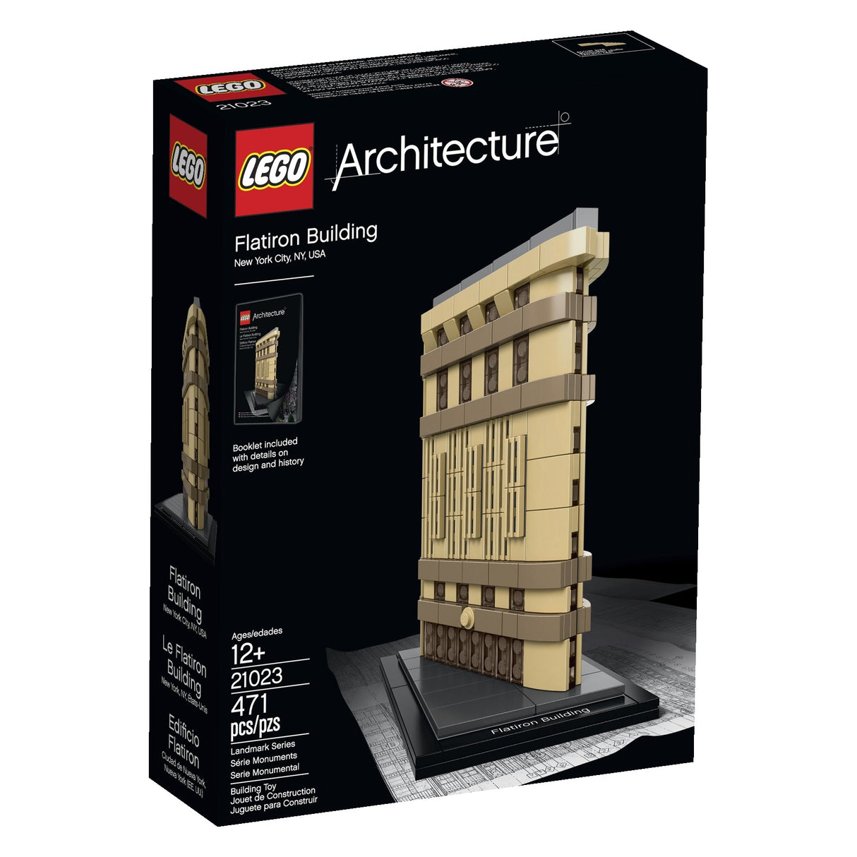 LEGO Architecture 21023 Flatiron Building New York City (Damaged Box, Like New)