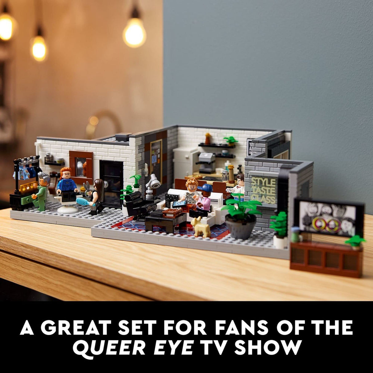 LEGO Queer Eye – The Fab 5 Loft 10291 Building Kit (974 Pieces)