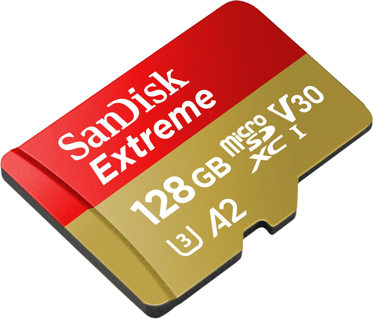 SanDisk 128GB Extreme microSD UHS-I Card with Adapter - U3 A2 - SDSQXA1-128G-GN6MA