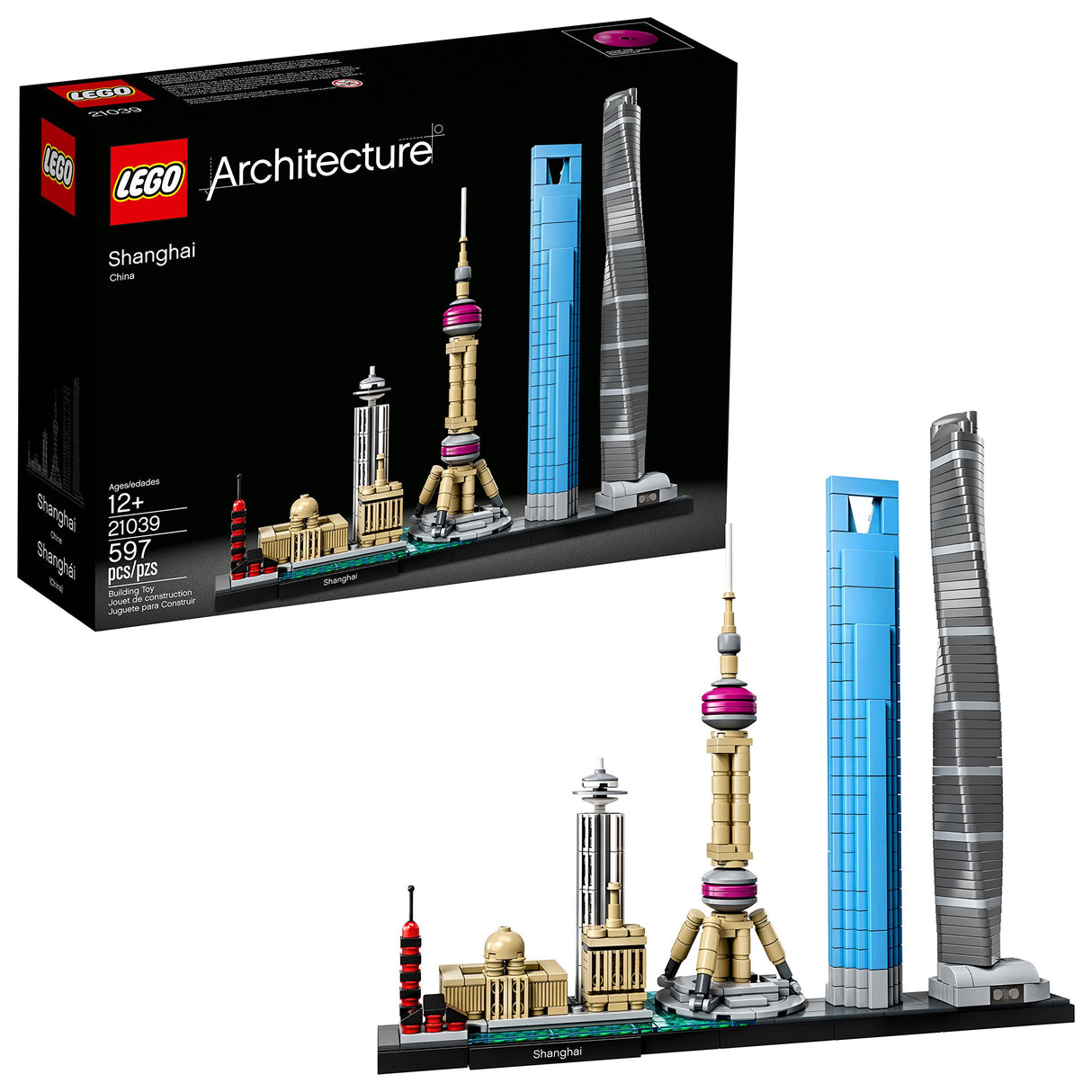 LEGO Architecture Shanghai 21039 (Like New, Open Box)