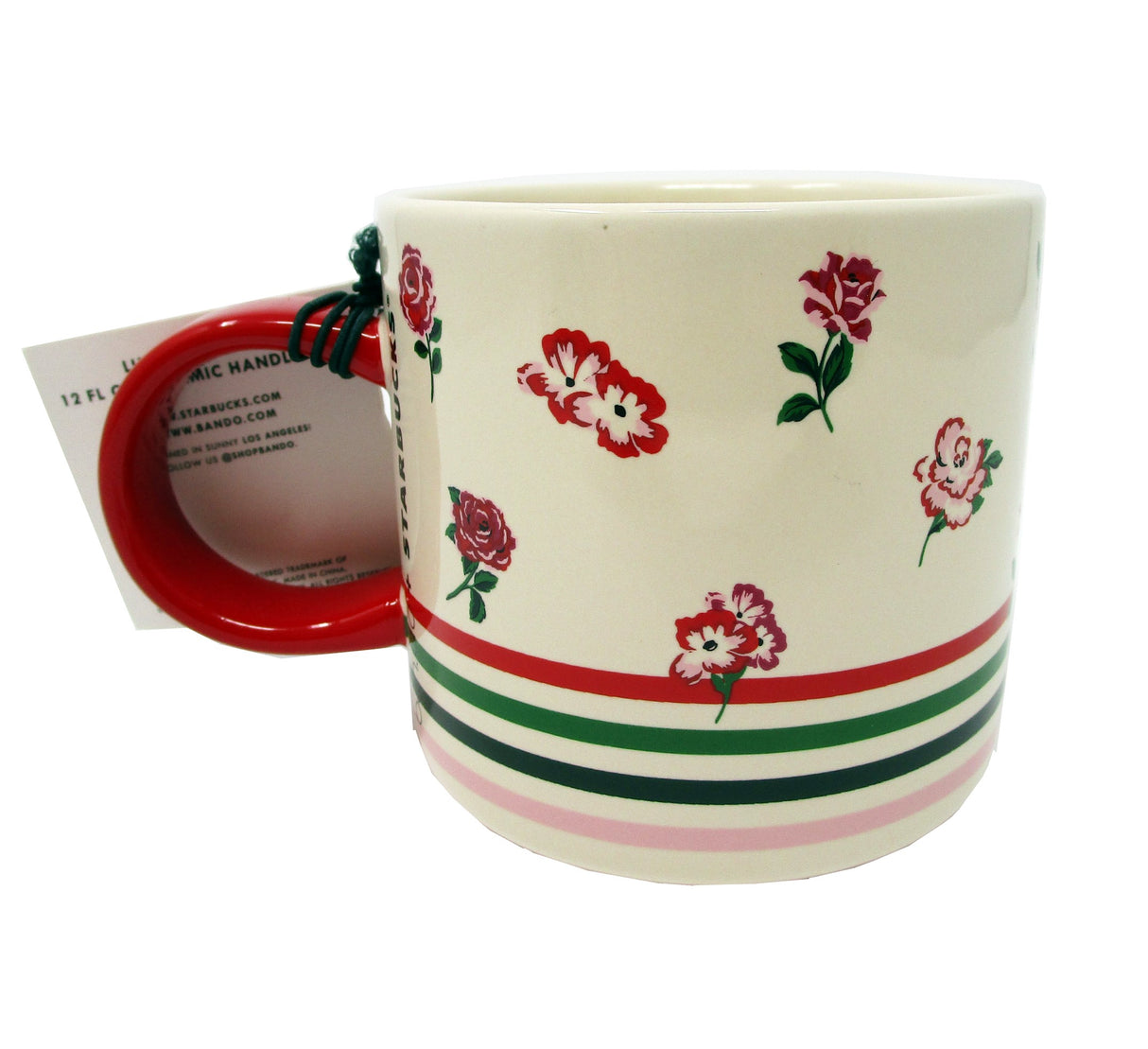 Starbucks + Bando 2018 Limited Edition 12 Oz Ceramic Handle Mug