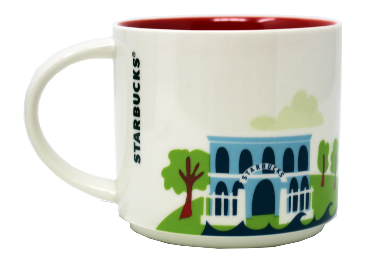 Starbucks You Are Here Series Guangzhou Ceramic Mug, 14 Oz