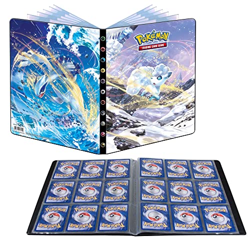 Ultra PRO - Pokemon Sword & Shield 9-Pocket Portfolio Featuring Lugia & Alolan Vulpix