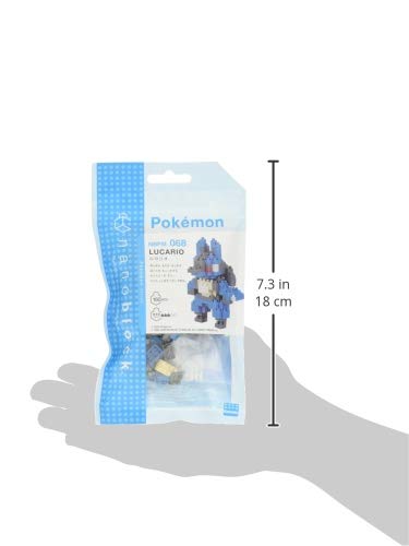 nanoblock Kawada NBPM_068 Pokemon Lucario