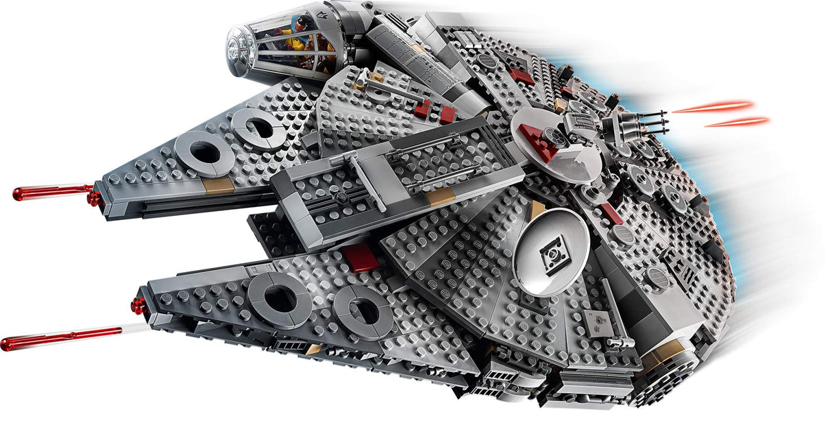 LEGO Star Wars: The Rise of Skywalker Millennium Falcon 75257 Starship Model Building Kit and Minifigures (1,351 Pieces)