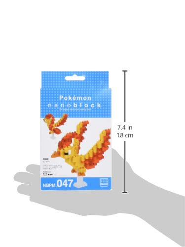 Nanoblock Pokemon - Moltres, Nanoblock Pokemon Series