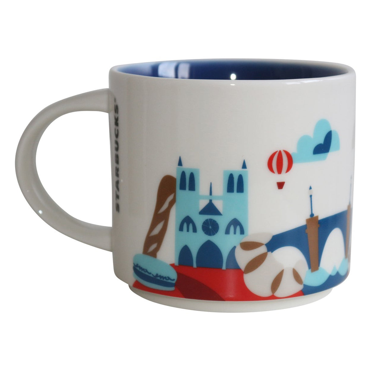 Starbucks You Are Here Series Paris Ceramic Mug, 14 Oz