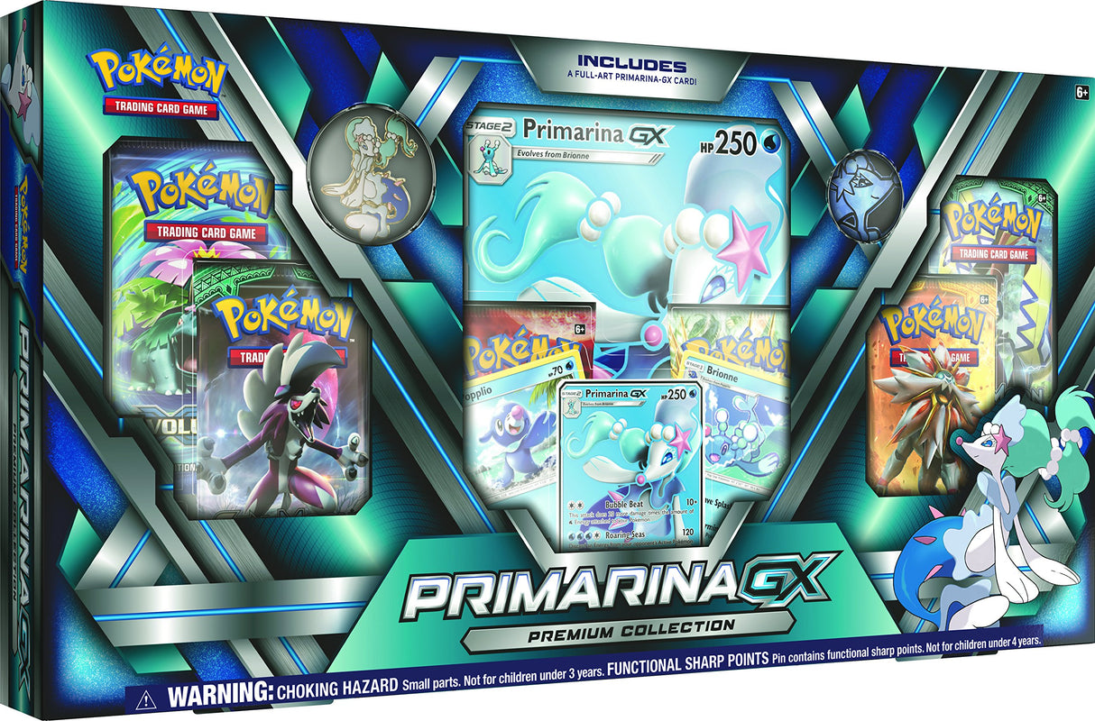 Pokemon Sun & Moon Primarina-Gx Premium Collection Toy