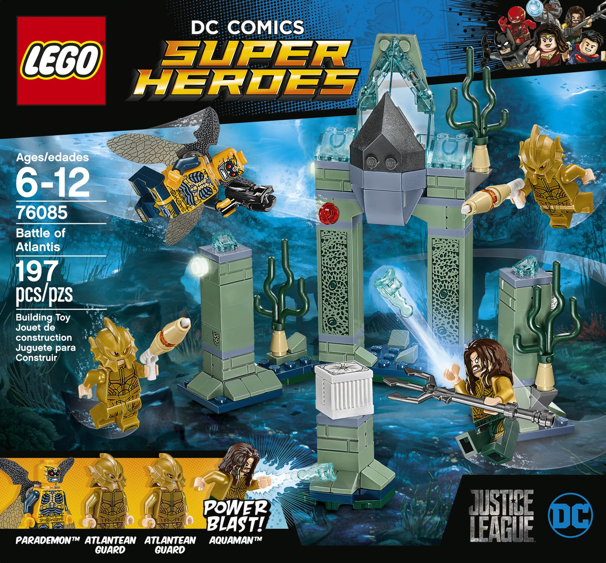 LEGO Super Heroes 76085 Battle of Atlantis (197 Piece) (Like New, Open Box)