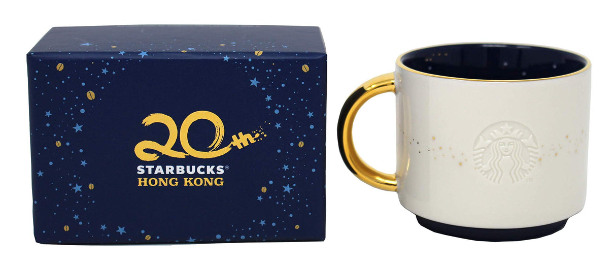 Starbucks Hong Kong 20th Anniversary Bearista Demitasse Mug, 3oz