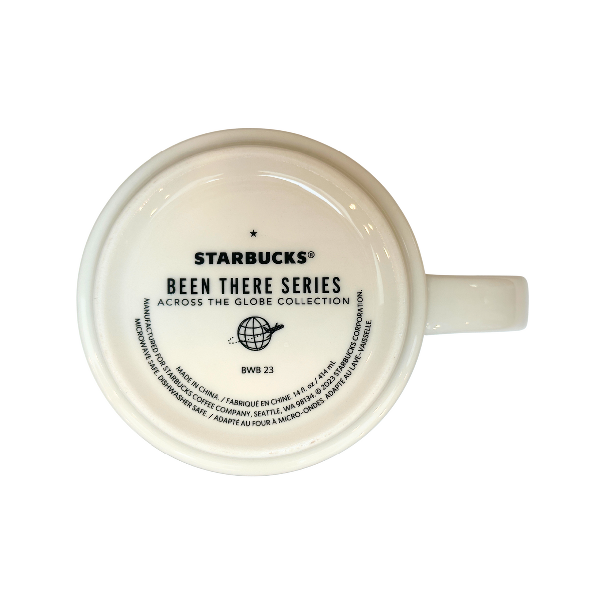 Starbucks Been There Series Quebec Ceramic Coffee Mug, 14 Oz