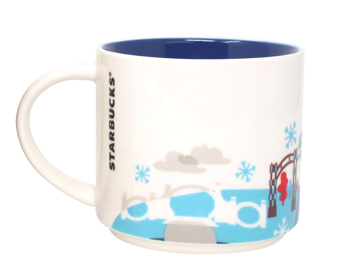 Starbucks You Are Here Series Harbin Ceramic Mug, 14 Oz