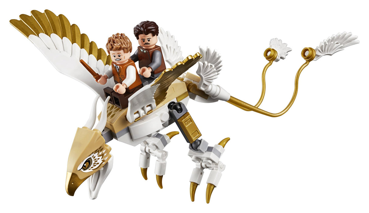 LEGO Harry Potter Newts Case of Magical Creatures Building Kit 75952 (694 Piece), Multicolor (Like New, Open Box)