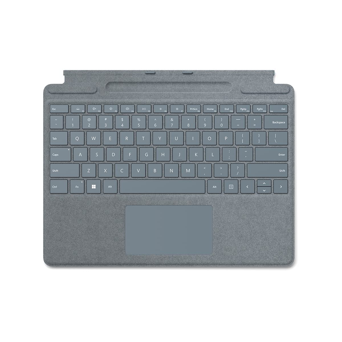 Microsoft Surface Pro 8 Signature Keyboard with Microsoft Surface Slim Pen 2 - Ice Blue (Open Box, Like New)