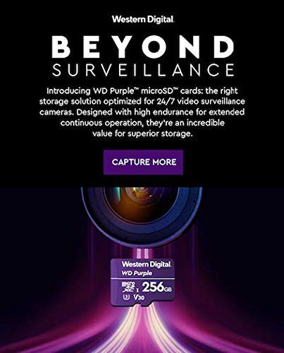 Western Digital WD Purple WDD256G1P0A 256 GB microSDXC