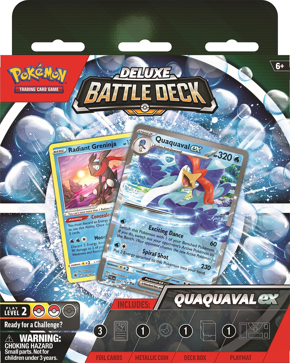 Pokemon TCG: Meowscarada/Quaquaval ex Deluxe Battle Deck
