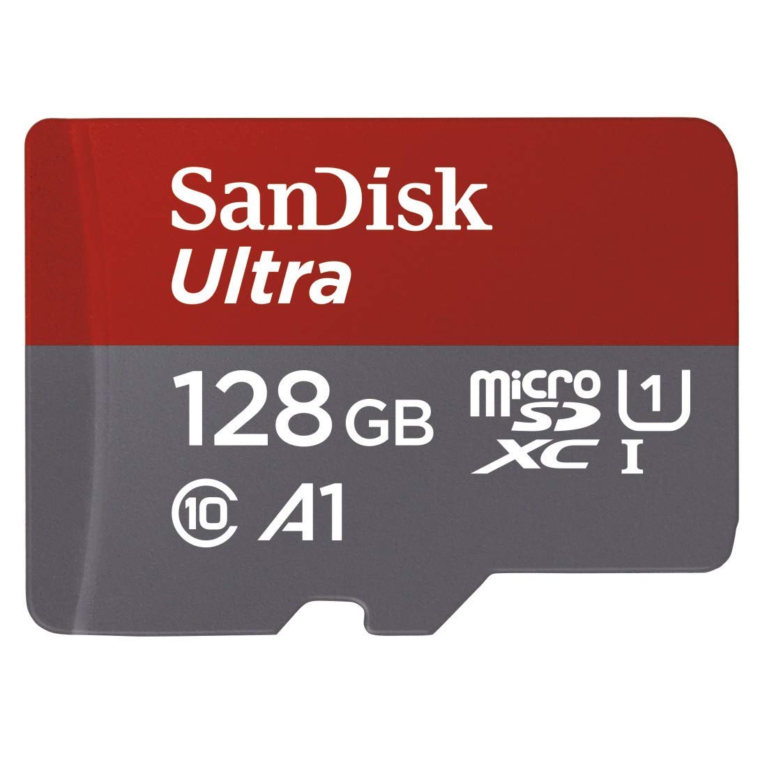 SanDisk 128GB Ultra MicroSDXC Card UHS-I A1 Class 10 & BlueProton USB 3.0 MicroSDXC Card Reader