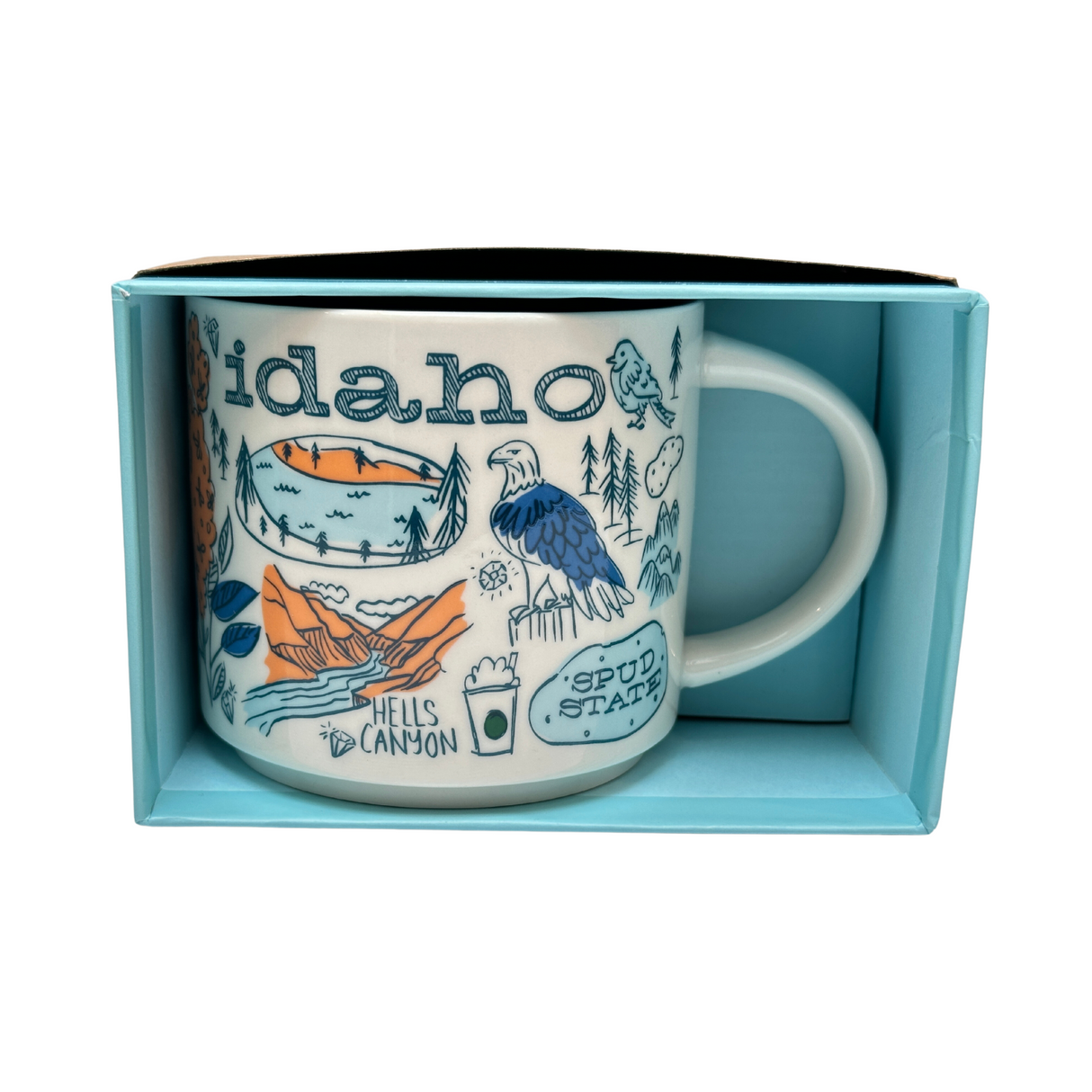 Starbucks Been There Series Idaho Ceramic Mug, 14 Oz