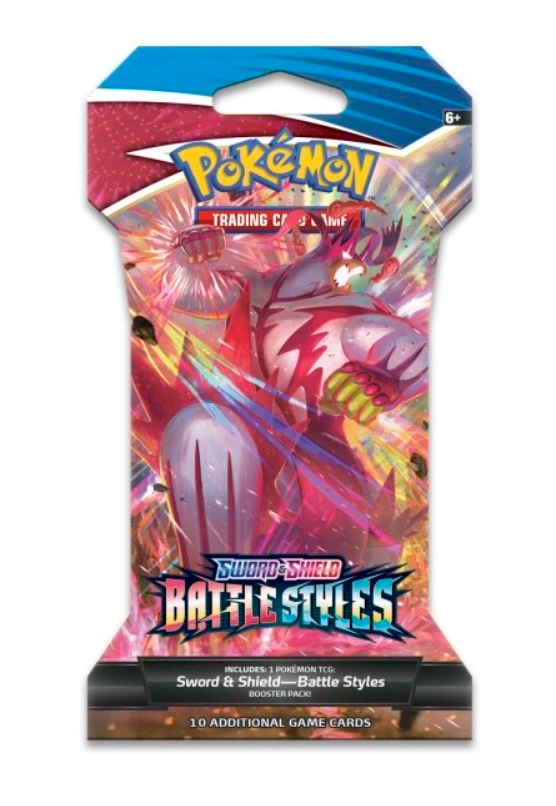 Pokemon Sword & Shield Battle Styles Sleeved Booster | Single Strike Urshifu