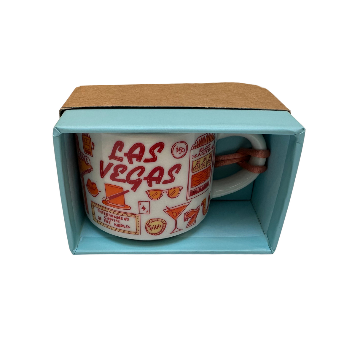 Starbucks Been There Series Las Vegas Espresso Cup Mug Ornament, 2 Oz