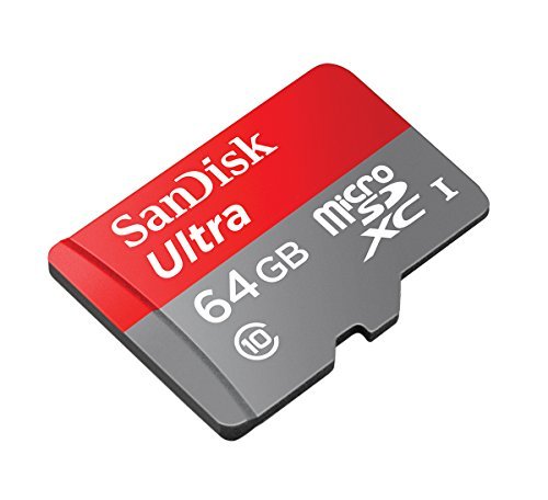 SanDisk 64GB Mobile Ultra MicroSDXC Class 10 Memory Card with SD Adapter