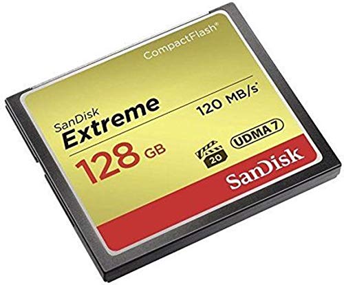 SanDisk Extreme 128GB CompactFlash CF Card (SDCFXSB-128G-G46)