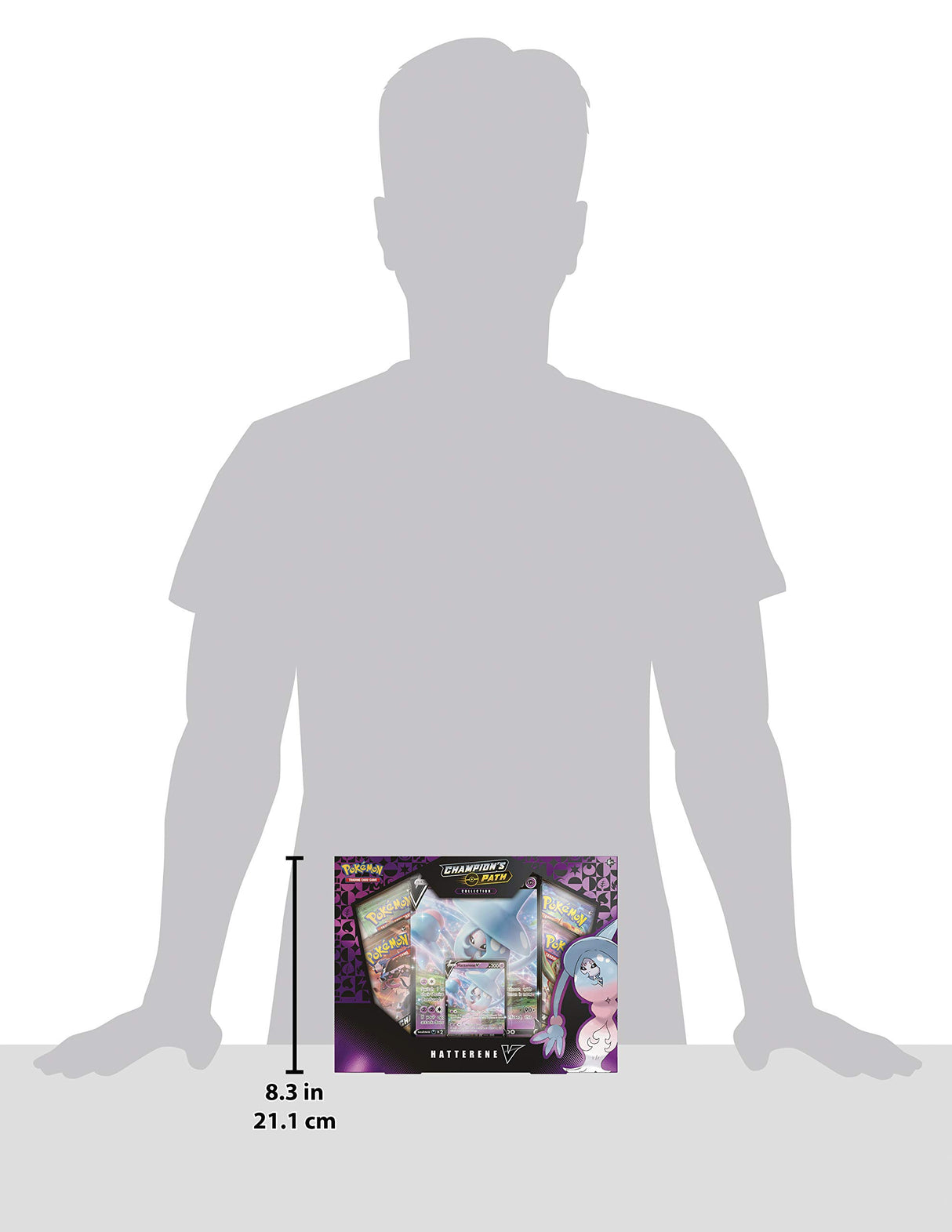 Pokemon TCG: Champion's Path - Hatterene V, Multicolor