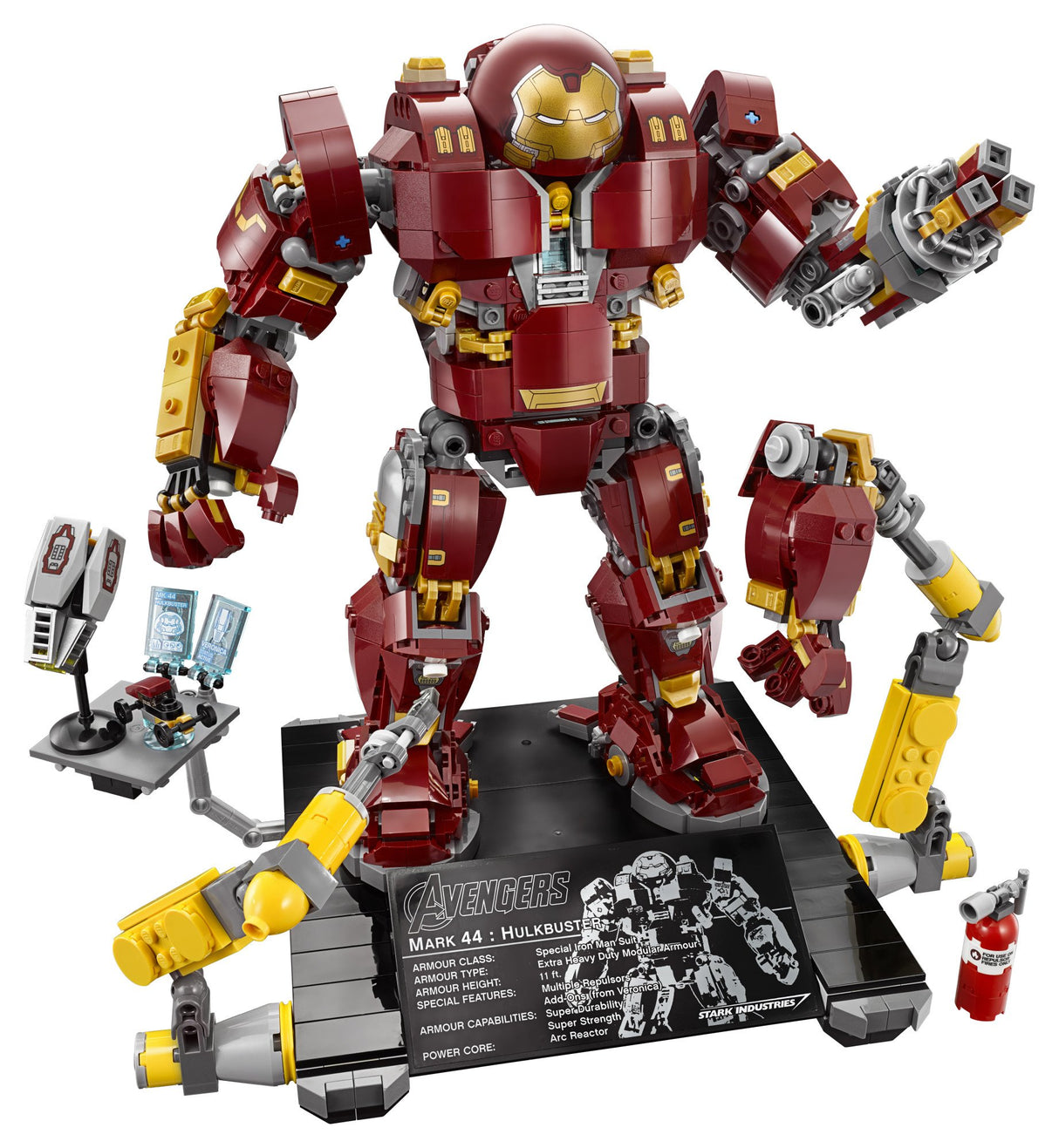 LEGO Marvel Super Heroes Avengers: Infinity War The Hulkbuster: Ultron Edition 76105 Building Kit (1363 Piece)