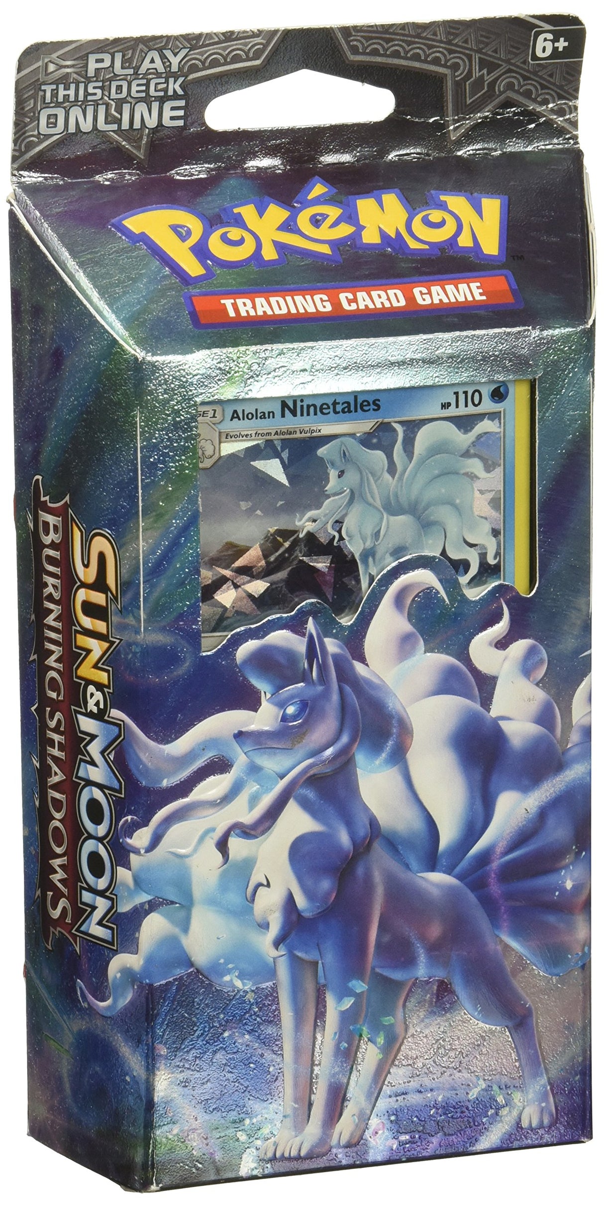 Pokemon TCG Card Game Sun & Moon Burning Shadows Theme Deck - Alolan Ninetales