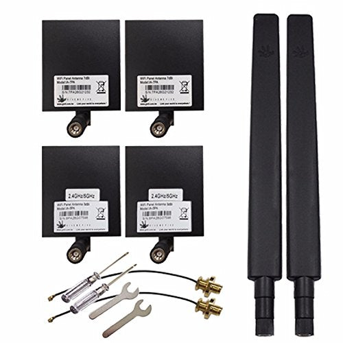 BlueProton ARGtek WiFi Signal Range Extender Kit (6 Antennas) compatible with DJI Mavic Pro/Spark