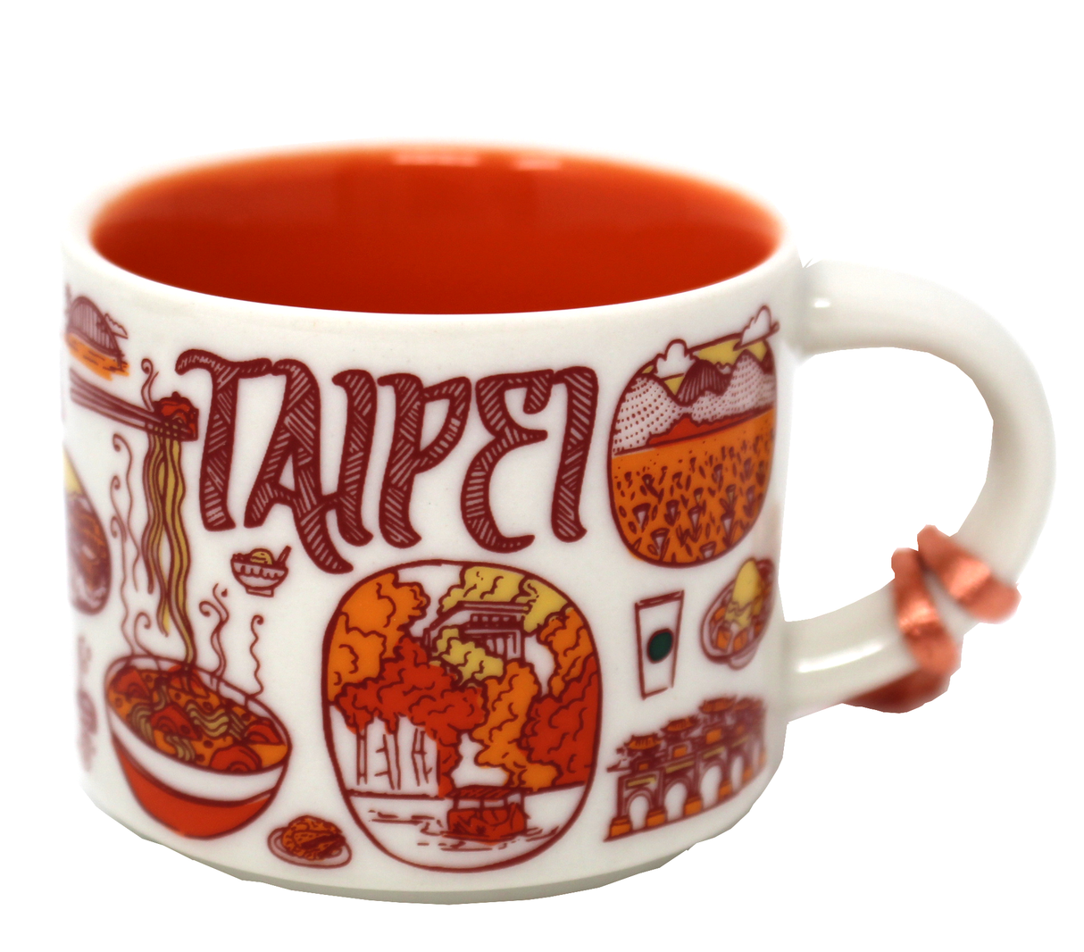 Starbucks Been There Series Taipei Ceramic Demitasse Ornament Mug, 2 Oz