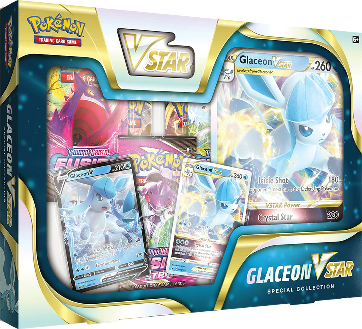 Pokemon Company VSTAR Leafeon + Glaceon Special Collection Bundle