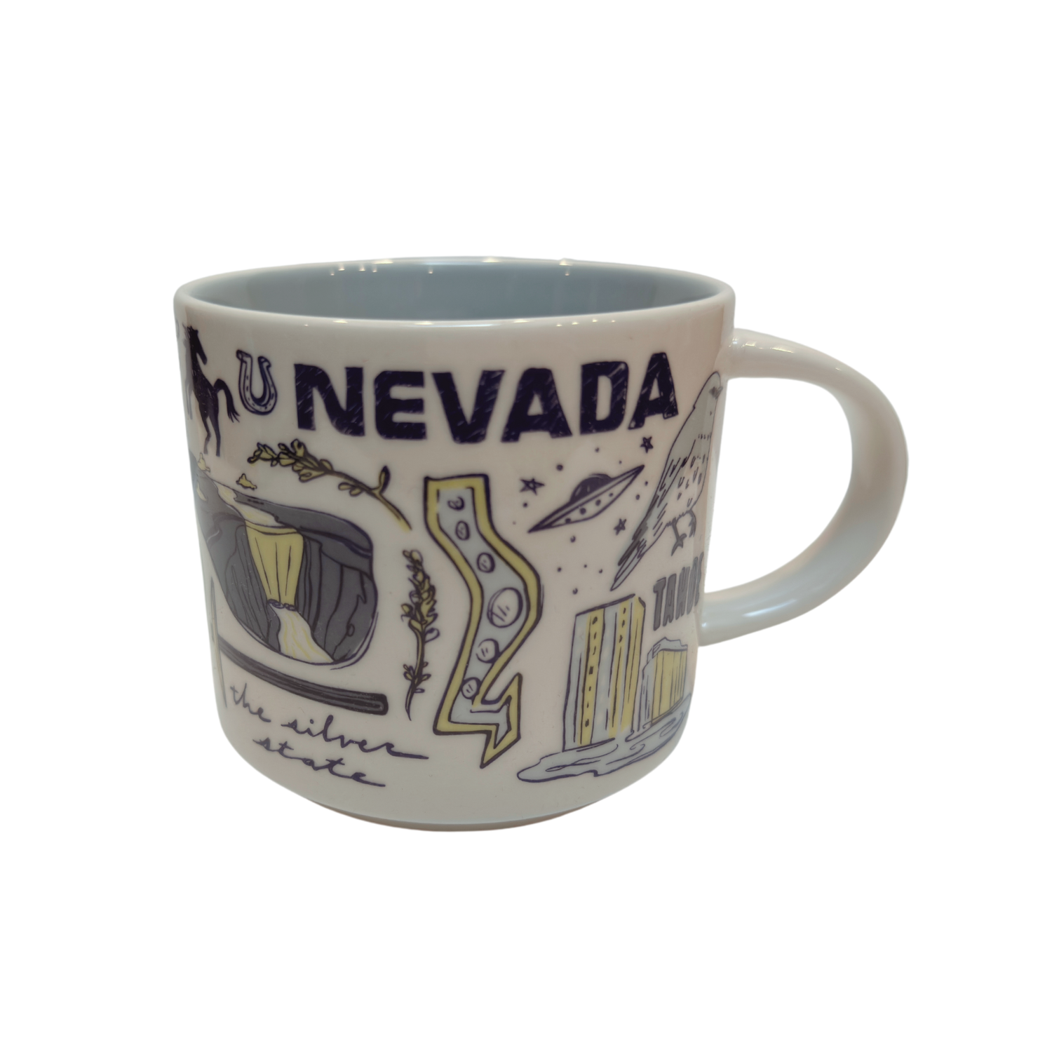 Starbucks Been There Series Nevada Ceramic Coffee Mug, 14 Oz