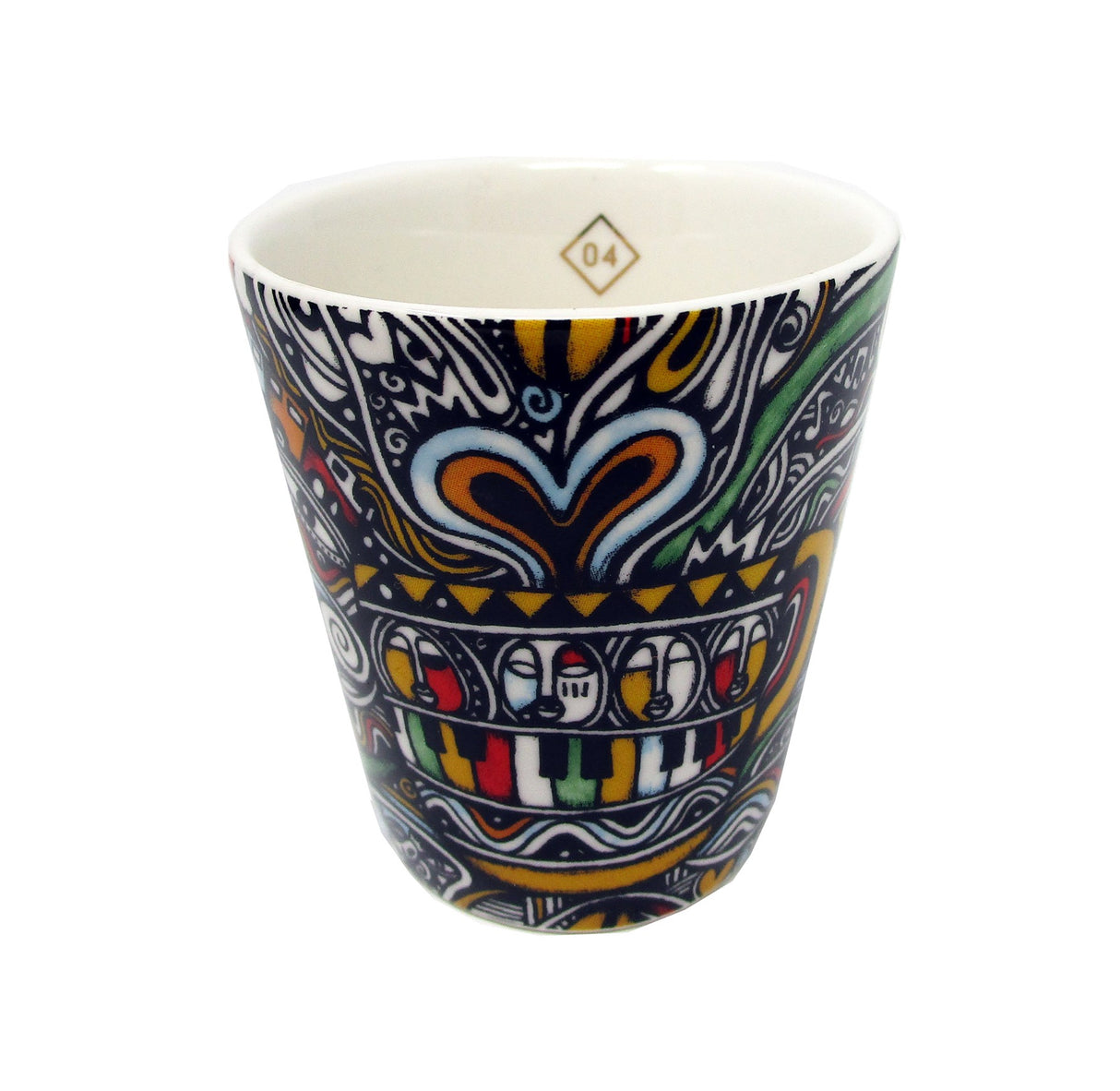 Starbucks Coffee Stories #4 Laolu Senbanjo Demitasse Mug, 3 Oz