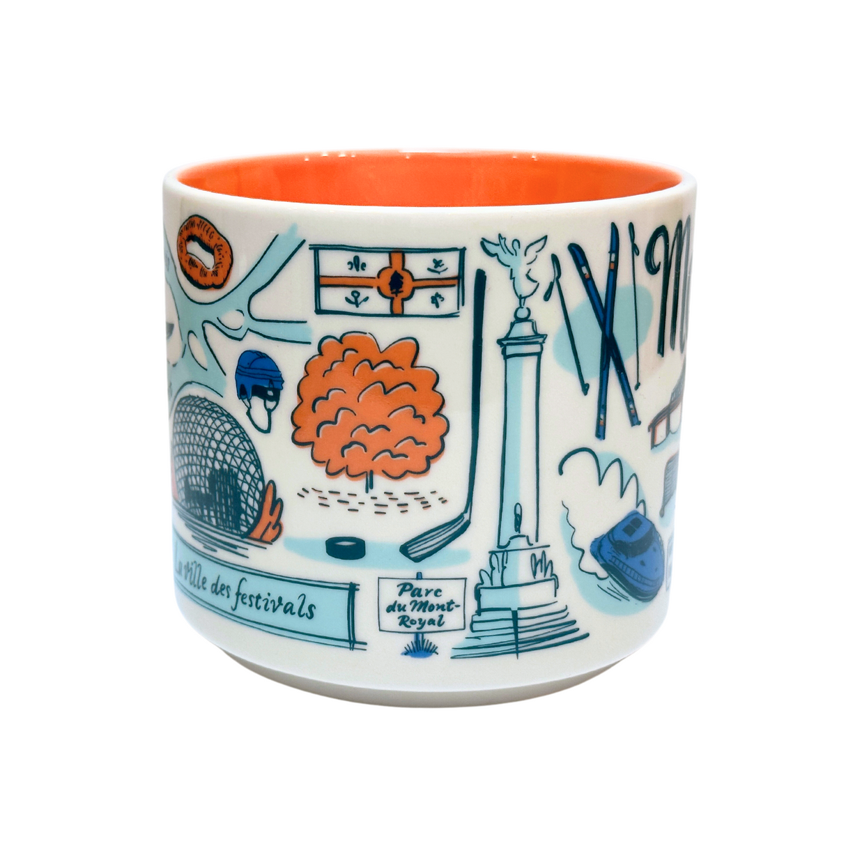 Starbucks Been There Series Montreal Canada Ceramic Coffee Mug, 14 Oz