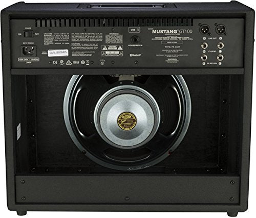 Fender Mustang GT 100 Bluetooth Enabled Solid State Modeling Guitar Amplifier