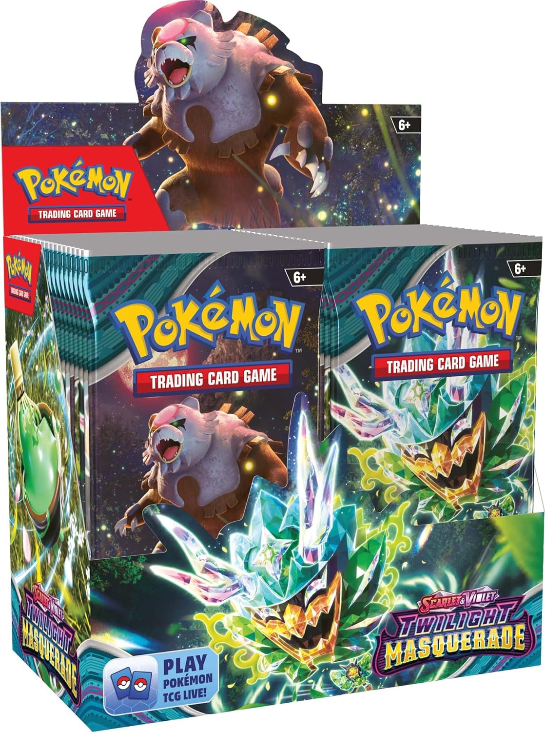 Pokemon Scarlet & Violet Twilight Masquerade Booster Display