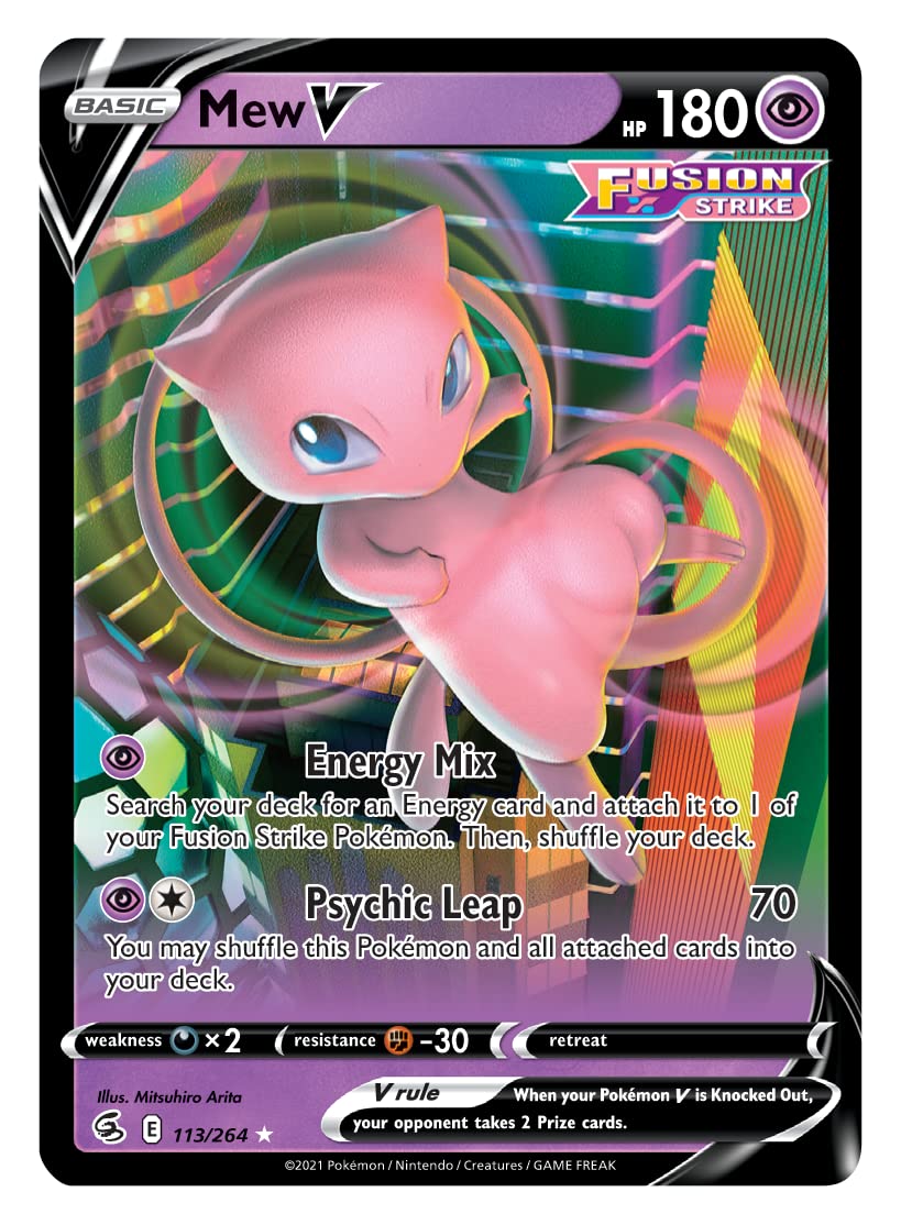 Pokemon TCG: Mew VMAX League Battle Deck