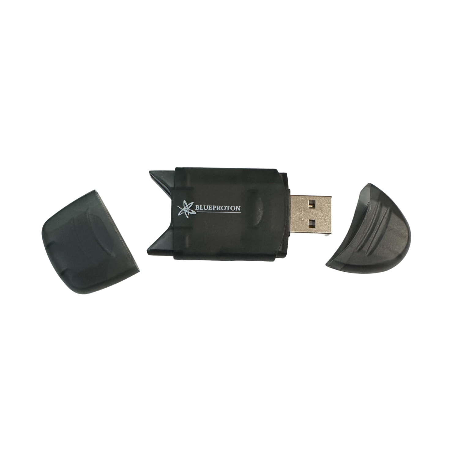 BlueProton USB 2.0 SDHC/SDXC Card Reader Writer (Black)