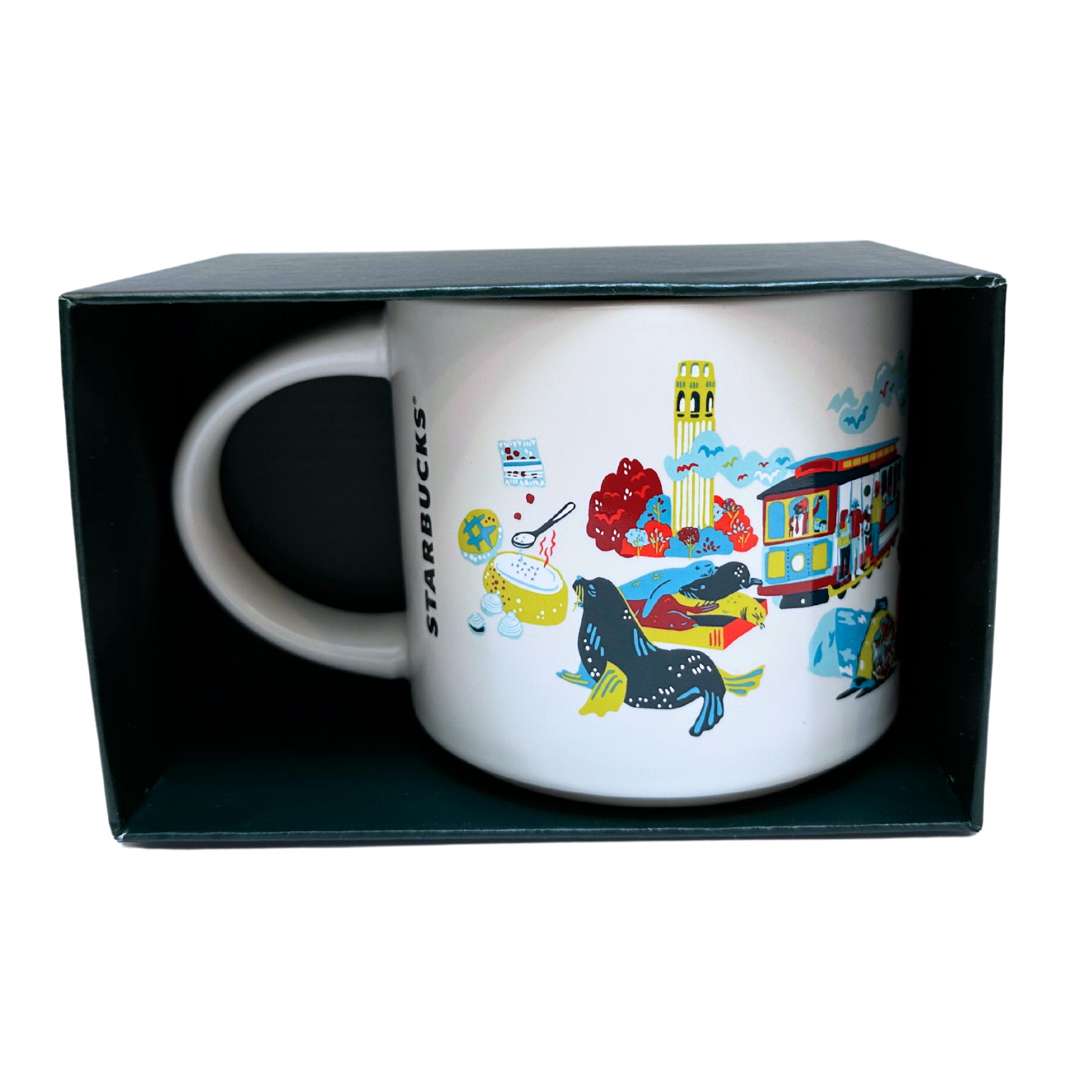 Starbucks Discovery Series San Francisco Ceramic Mug, 14 Oz