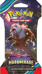 Pokemon SV6 Twilight Masquerade Art Set | 4 Sleeved Booster Packs (One of Each Artwork)