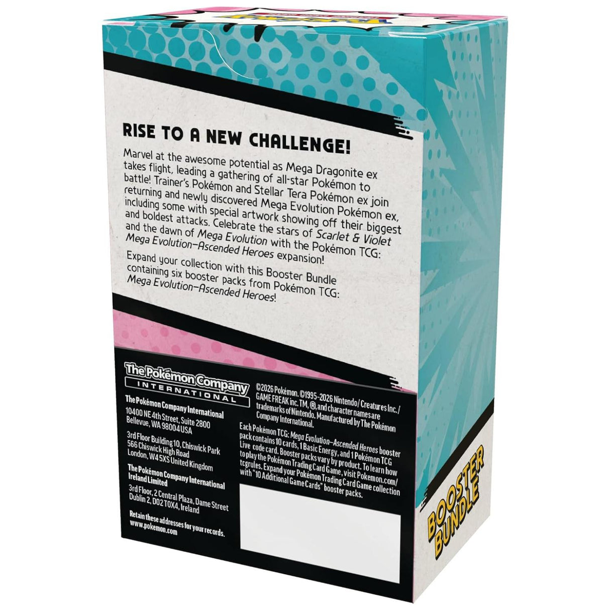 Pokemon  ME2.5 Ascended Heroes Booster Bundles (10-Pack)