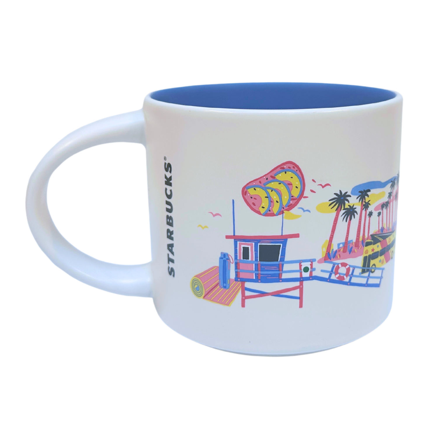 Starbucks Discovery Series Los Angeles Ceramic Mug, 14 Oz