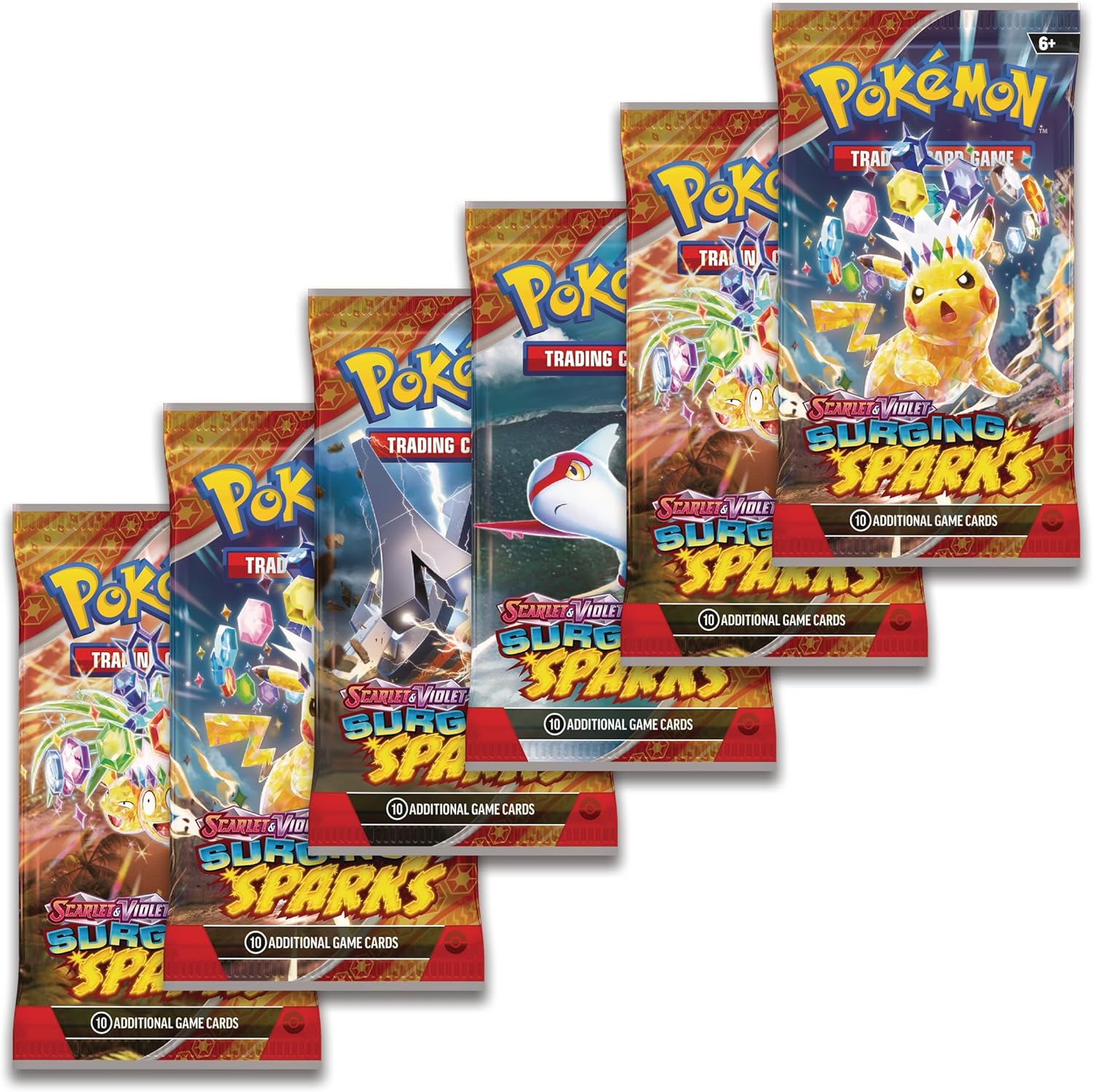 Pokemon Scarlet & Violet Surging Sparks Booster Bundle