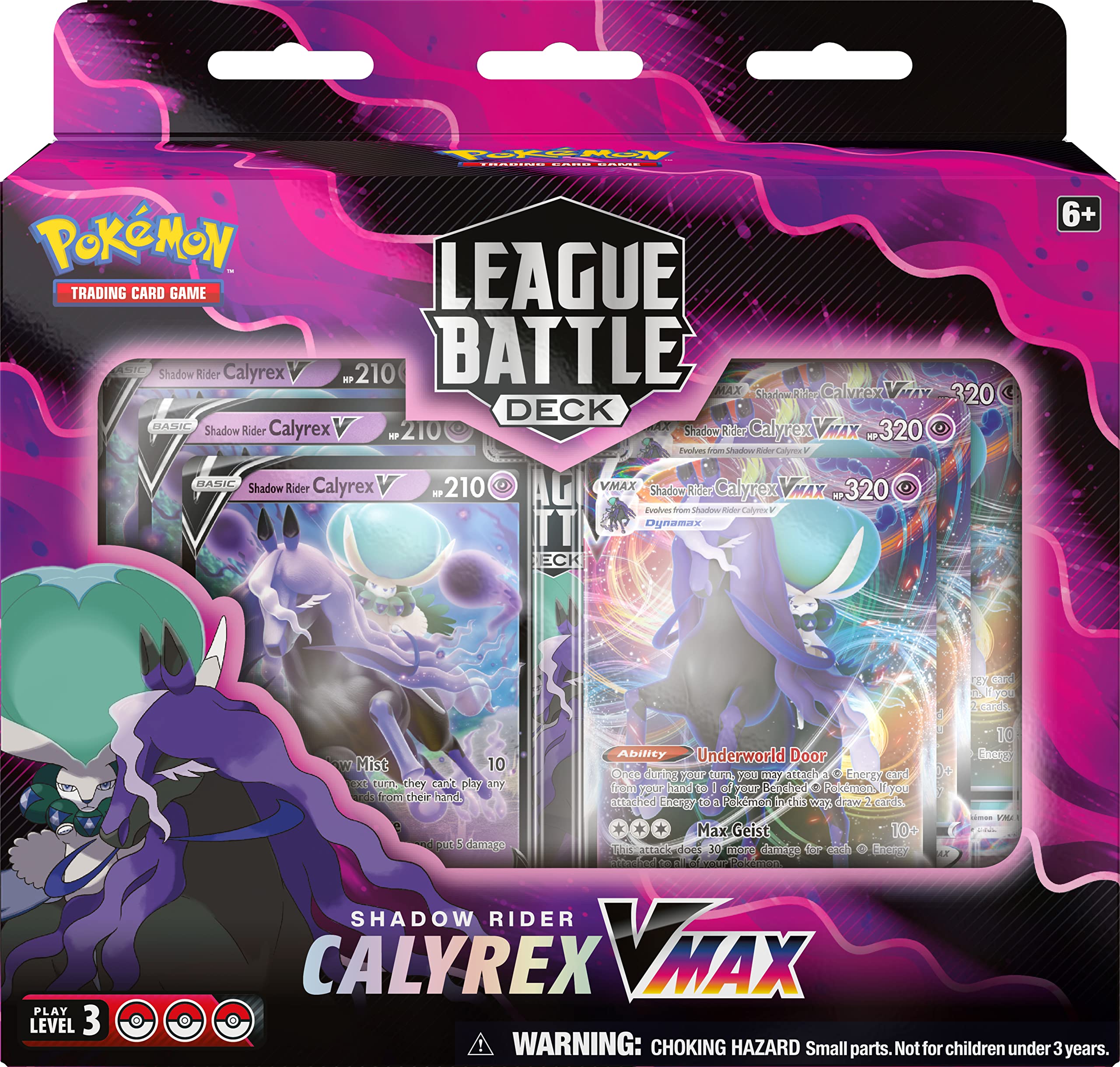 Pokémon TCG: Shadow Rider Calyrex VMAX League Battle Deck