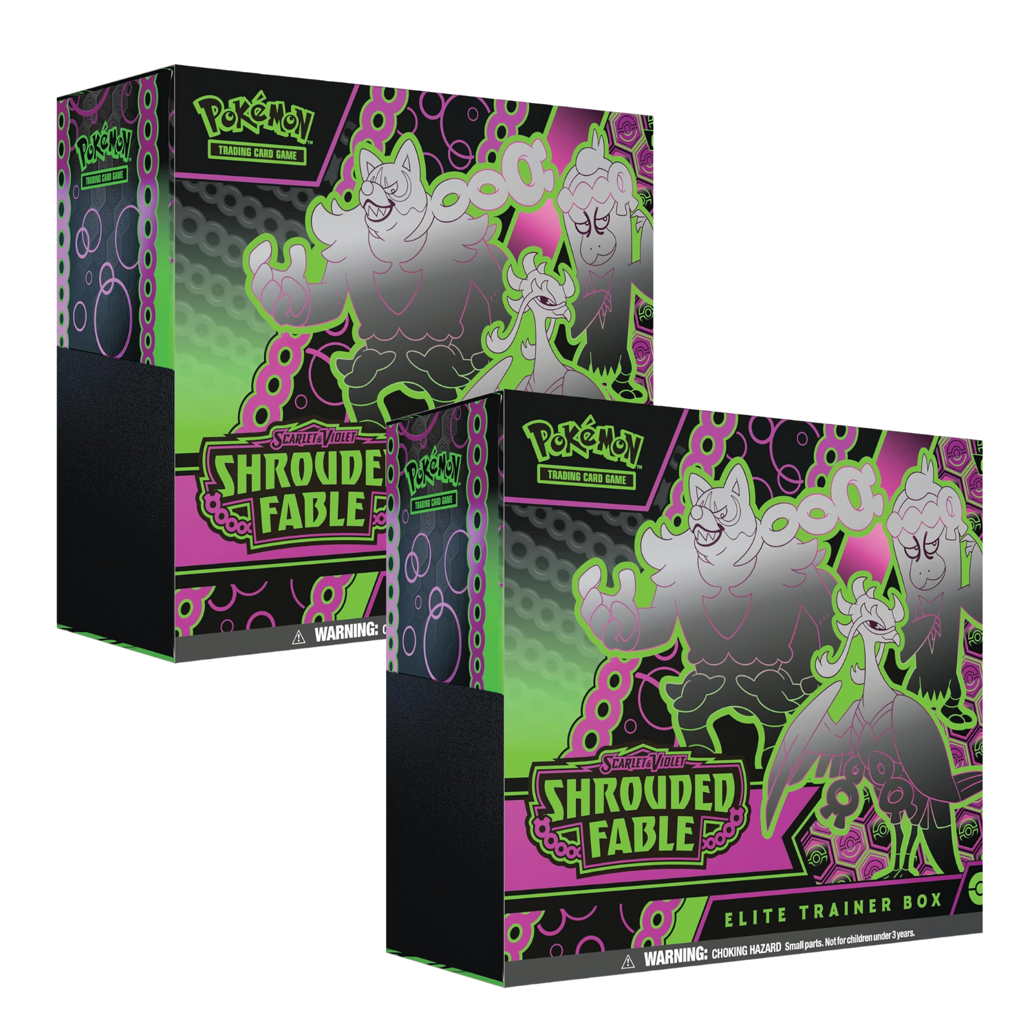 Pokemon Scarlet & Violet Shrouded Fable Elite Trainer Box (2-Pack)