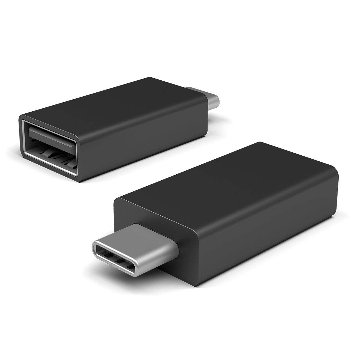 Microsoft JTY-00001 Surface USB-C to USB 3.0 Adapter, Black