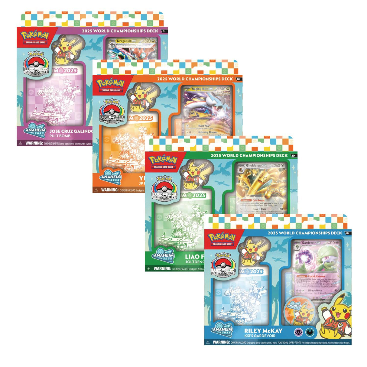Pokemon World Championships 2025 Decks (One of Each)