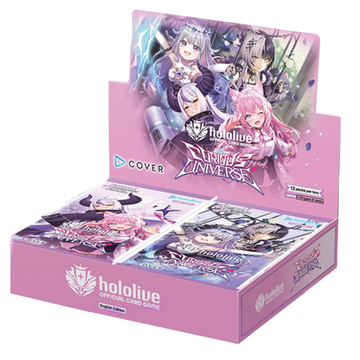 Hololive BP04 Curious Universe Booster Display