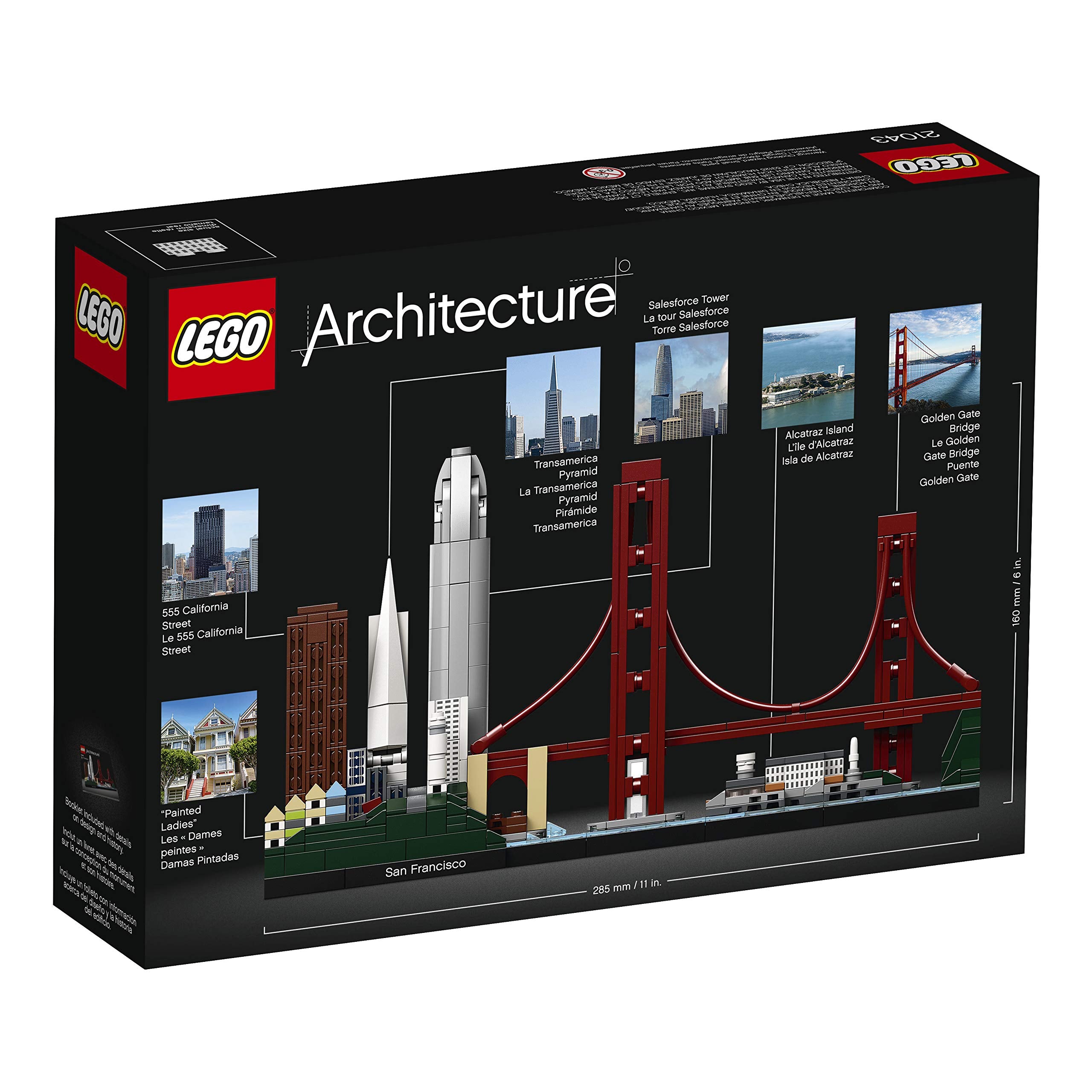 LEGO Architecture Skyline Collection 21043 San Francisco Building Kit (565 Piece)